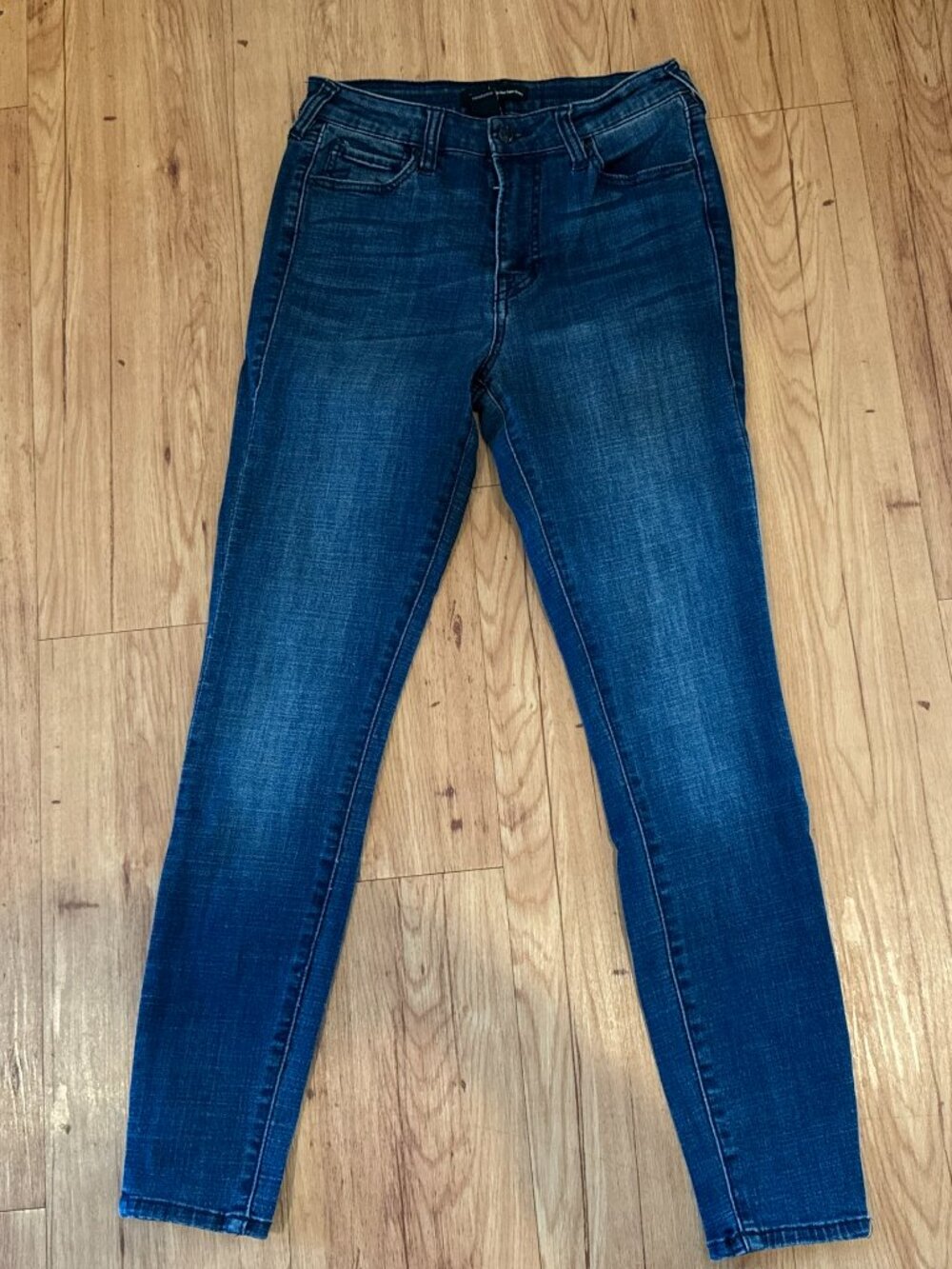 True Religion Halle Super Skinny Jeans 27 Dark Wash Blue High Rise Made In China